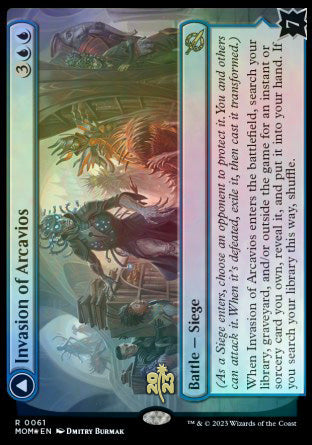 Invasion of Arcavios // Invocation of the Founders [March of the Machine Prerelease Promos] | Shuffle n Cut Hobbies & Games