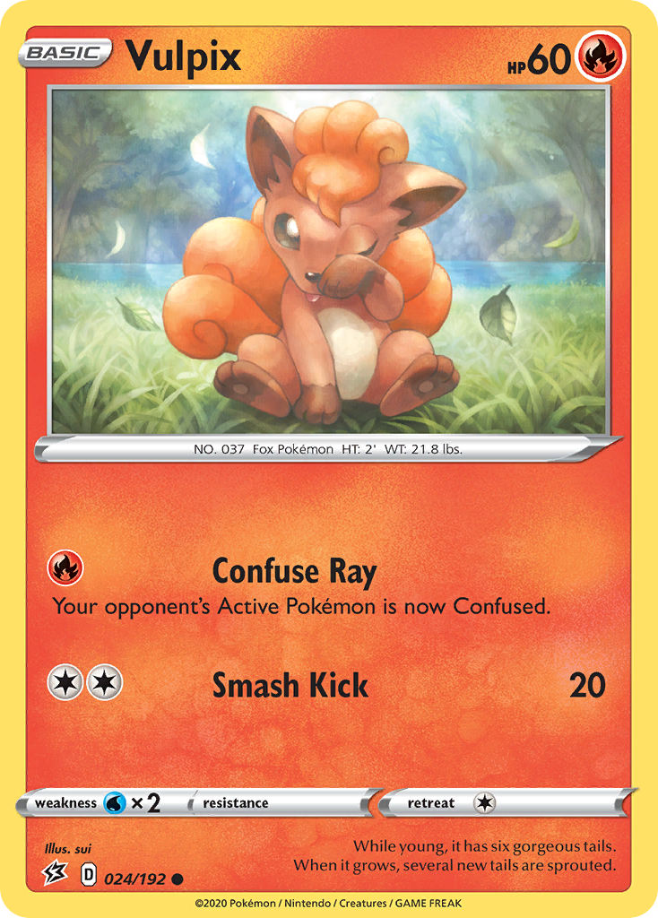 Vulpix (024/192) [Sword & Shield: Rebel Clash] | Shuffle n Cut Hobbies & Games