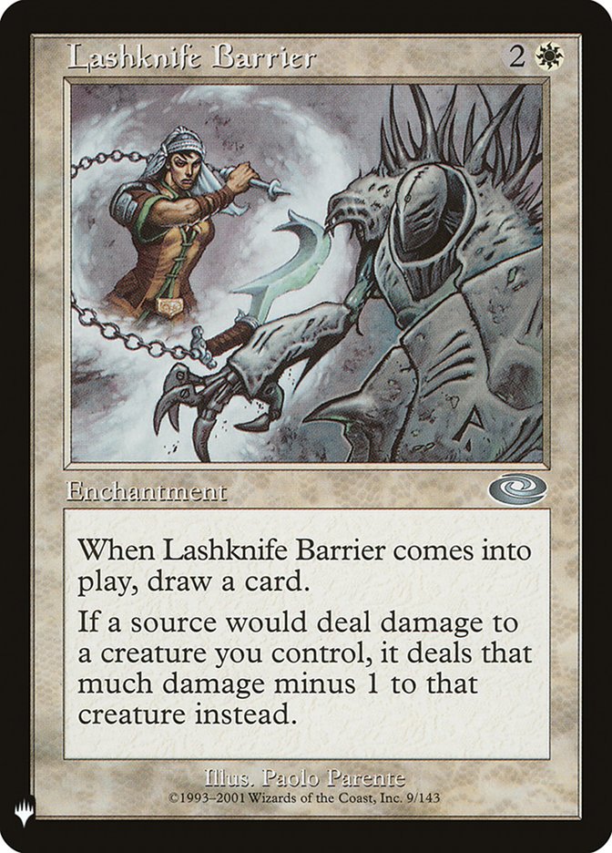 Lashknife Barrier [Mystery Booster] | Shuffle n Cut Hobbies & Games