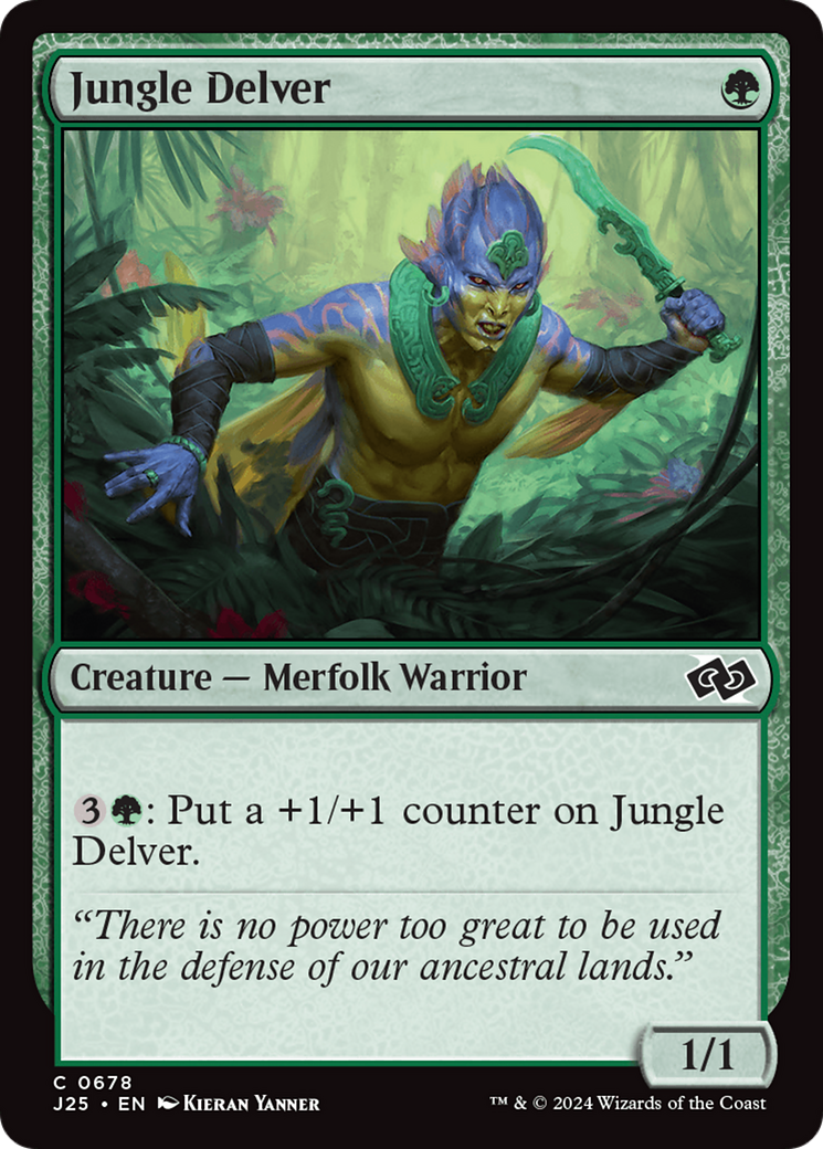 Jungle Delver [Foundations Jumpstart] | Shuffle n Cut Hobbies & Games