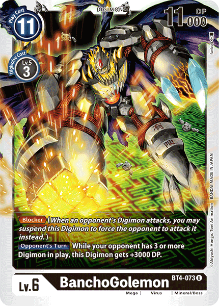 BanchoGolemon [BT4-073] [Great Legend] | Shuffle n Cut Hobbies & Games