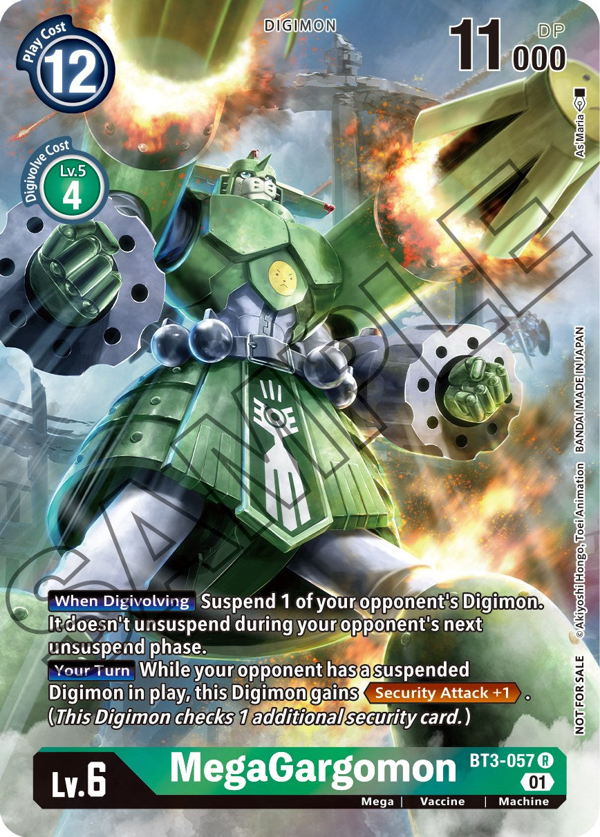 MegaGargomon [BT3-057] (Tamer's Card Set 1) [Release Special Booster Promos] | Shuffle n Cut Hobbies & Games