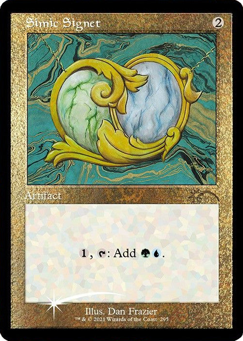 Simic Signet (Retro) (Foil Etched) [Secret Lair Drop Series] | Shuffle n Cut Hobbies & Games