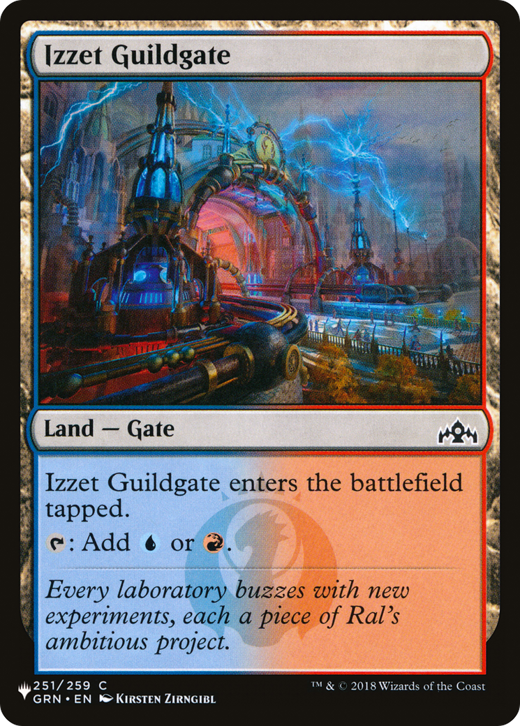 Izzet Guildgate [The List] | Shuffle n Cut Hobbies & Games