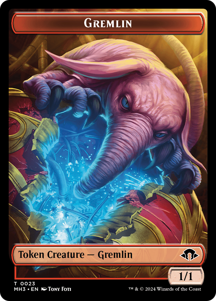 Gremlin Token [Modern Horizons 3 Tokens] | Shuffle n Cut Hobbies & Games