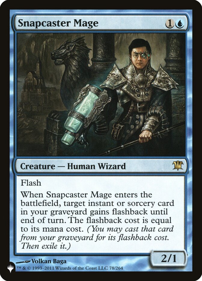 Snapcaster Mage [The List] | Shuffle n Cut Hobbies & Games