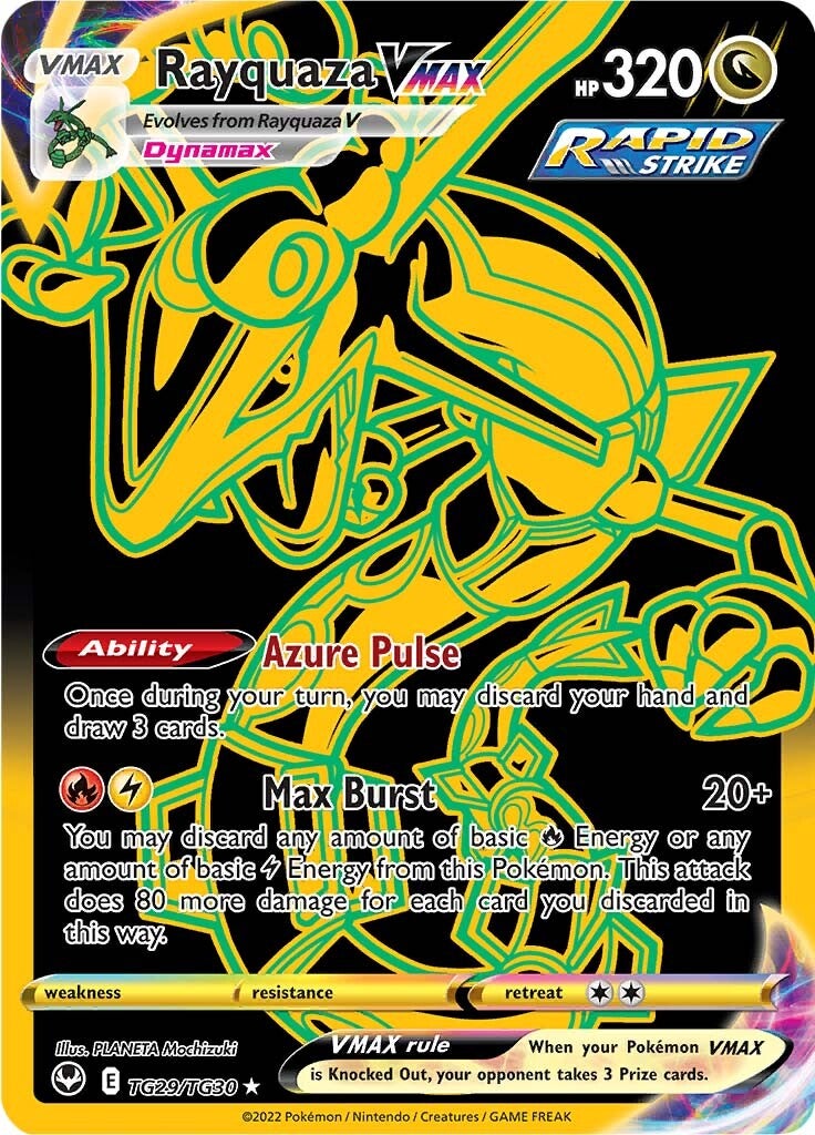 Rayquaza VMAX (TG29/TG30) [Sword & Shield: Silver Tempest] | Shuffle n Cut Hobbies & Games