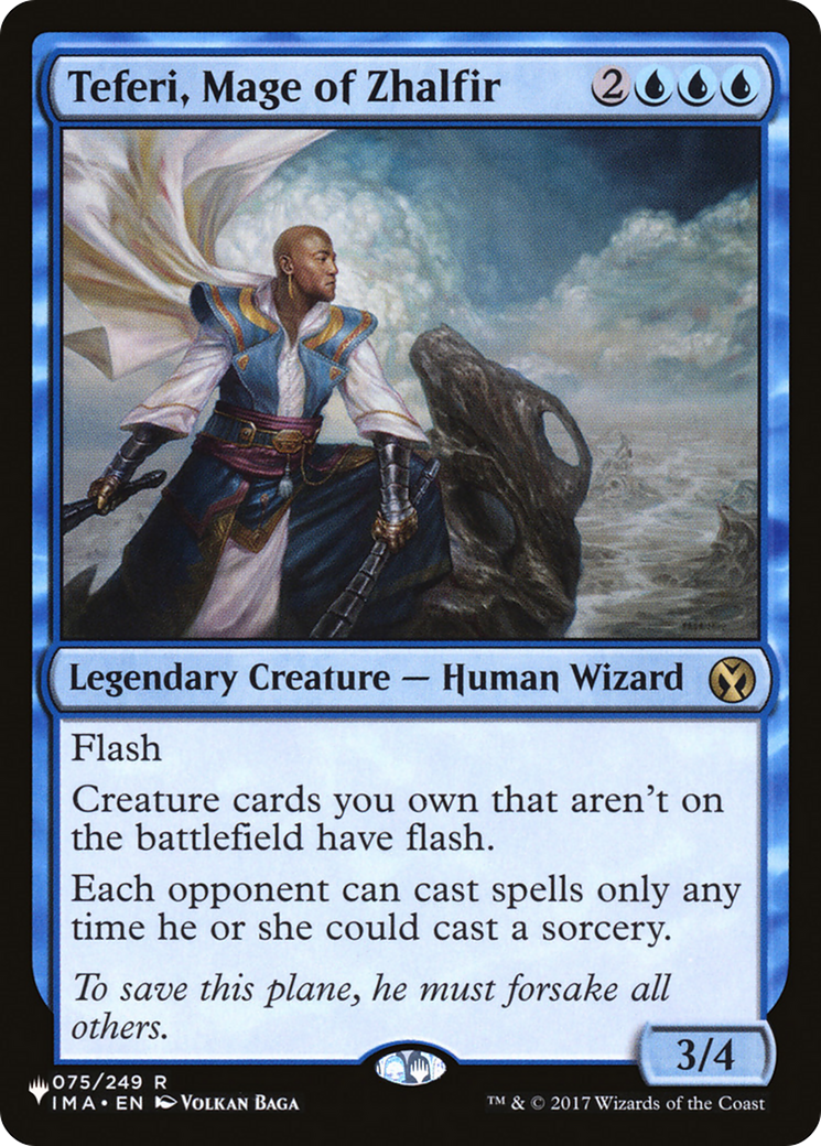 Teferi, Mage of Zhalfir [The List] | Shuffle n Cut Hobbies & Games