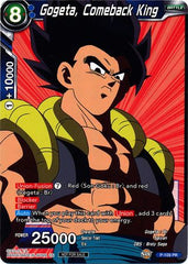 Gogeta, Comeback King (Broly Pack Vol. 3) (P-109) [Promotion Cards] | Shuffle n Cut Hobbies & Games