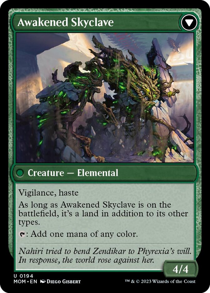 Invasion of Zendikar // Awakened Skyclave [March of the Machine] | Shuffle n Cut Hobbies & Games