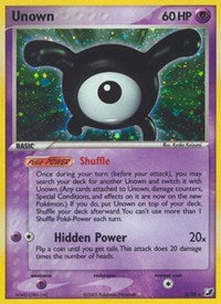 Unown (X) (X/28) [EX: Unseen Forces] | Shuffle n Cut Hobbies & Games