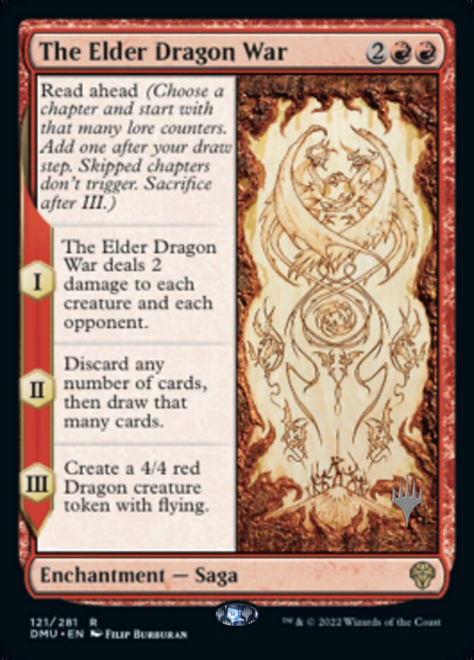 The Elder Dragon War (Promo Pack) [Dominaria United Promos] | Shuffle n Cut Hobbies & Games