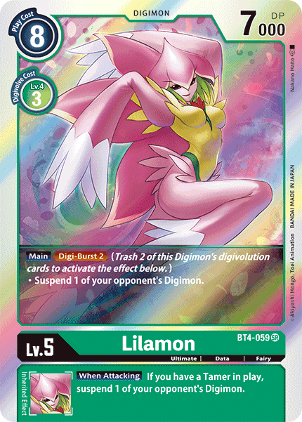 Lilamon [BT4-059] [Great Legend] | Shuffle n Cut Hobbies & Games