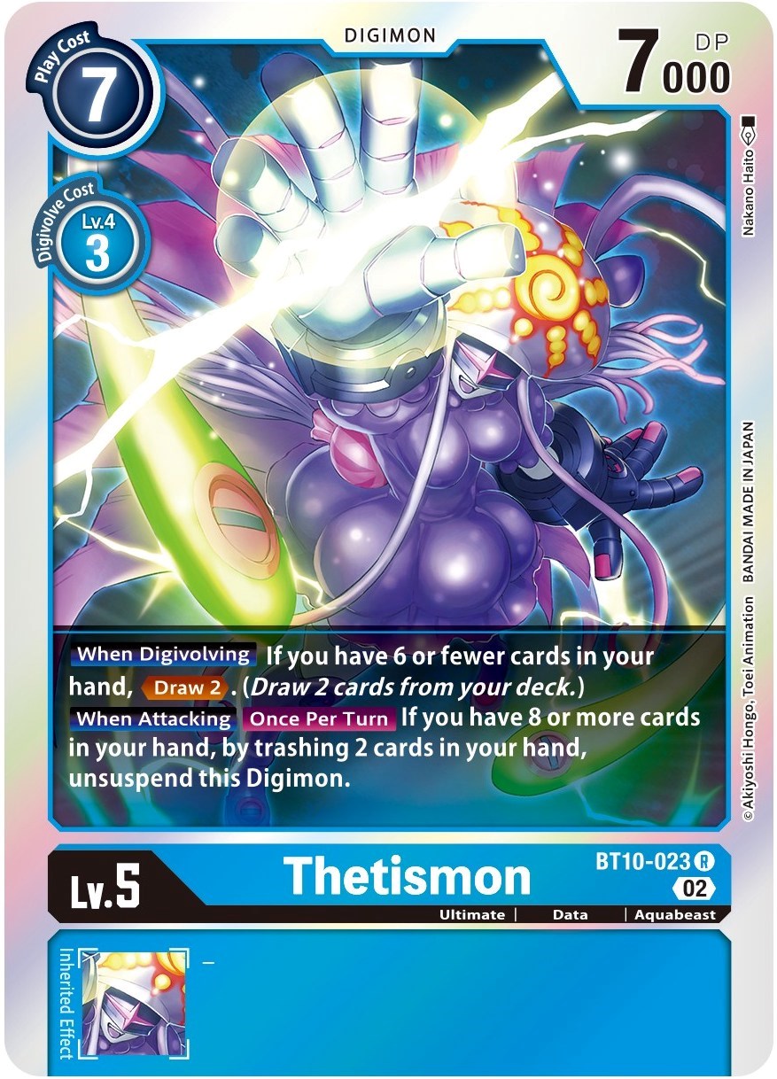 Thetismon [BT10-023] [Xros Encounter] | Shuffle n Cut Hobbies & Games