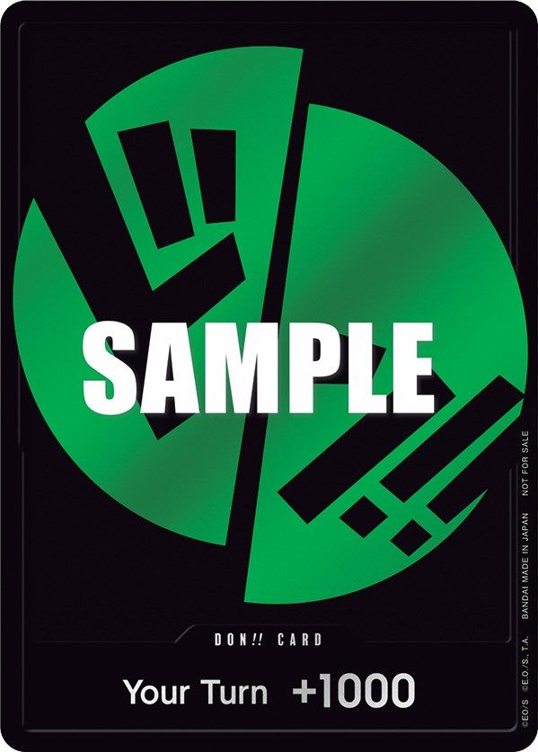 DON!! Card (Green) [One Piece Promotion Cards] | Shuffle n Cut Hobbies & Games