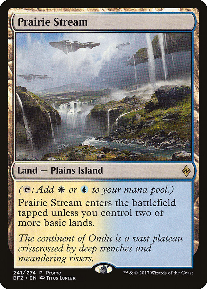 Prairie Stream (Promo) [Standard Showdown Promos] | Shuffle n Cut Hobbies & Games