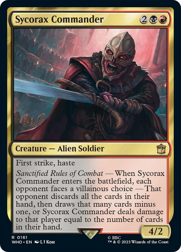 Sycorax Commander [Doctor Who] | Shuffle n Cut Hobbies & Games