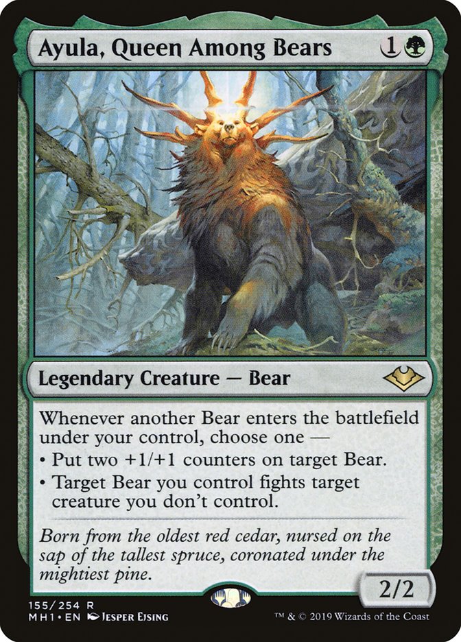 Ayula, Queen Among Bears [Modern Horizons] | Shuffle n Cut Hobbies & Games