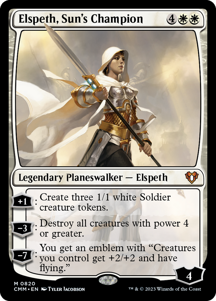 Elspeth, Sun's Champion [Commander Masters] | Shuffle n Cut Hobbies & Games