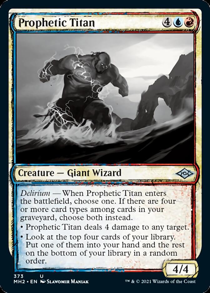 Prophetic Titan (Sketch) [Modern Horizons 2] | Shuffle n Cut Hobbies & Games