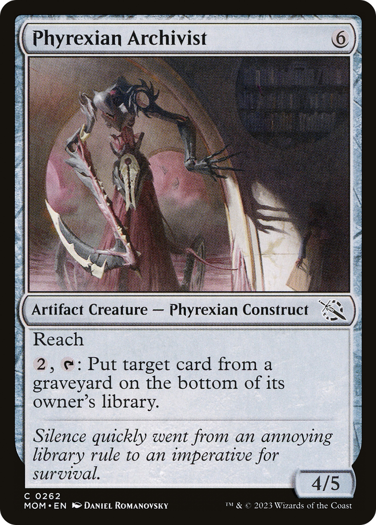 Phyrexian Archivist [March of the Machine] | Shuffle n Cut Hobbies & Games