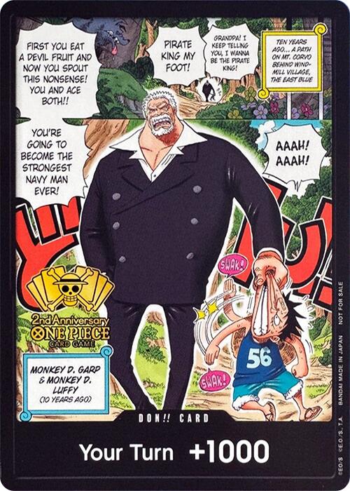 DON!! Card (2nd Anniversary Tournament) [One Piece Promotion Cards] | Shuffle n Cut Hobbies & Games