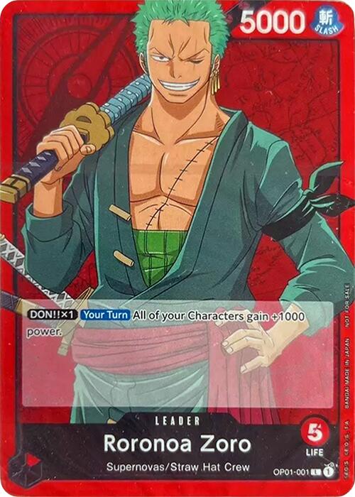 Roronoa Zoro [One Piece Demo Deck Cards] | Shuffle n Cut Hobbies & Games