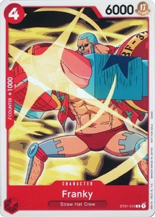 Franky [One Piece Demo Deck Cards] | Shuffle n Cut Hobbies & Games