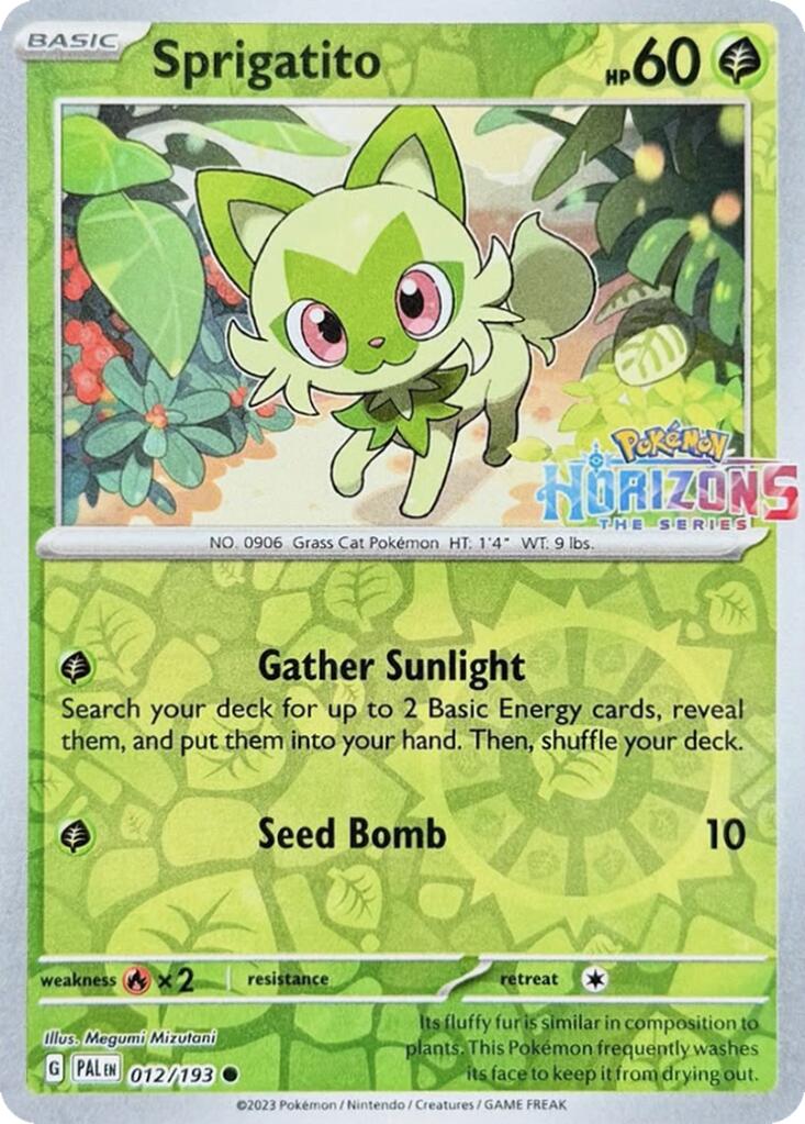 Sprigatito (012/193) [Miscellaneous Cards] | Shuffle n Cut Hobbies & Games