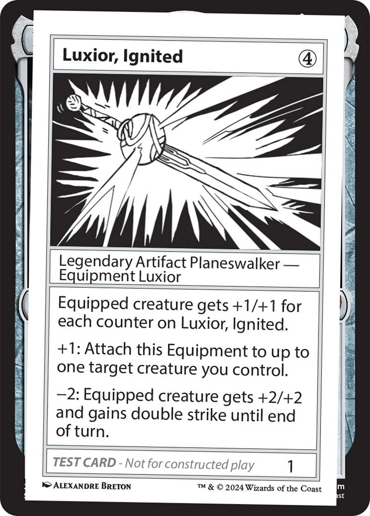 Luxior, Ignited [Mystery Booster 2 Playtest Cards] | Shuffle n Cut Hobbies & Games