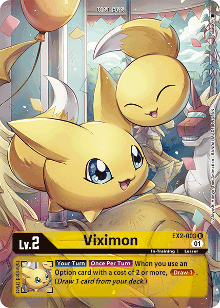 Viximon [EX2-003] (Alternate Art) [Digital Hazard] | Shuffle n Cut Hobbies & Games