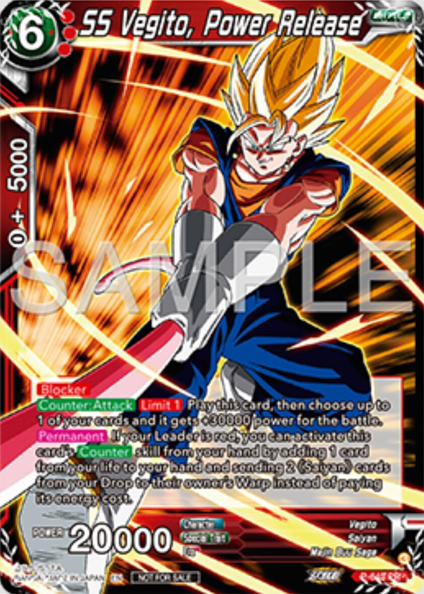 SS Vegito, Power Release (P-643) [Tournament Promotion Cards] | Shuffle n Cut Hobbies & Games