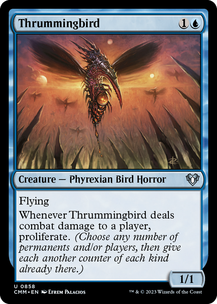 Thrummingbird [Commander Masters] | Shuffle n Cut Hobbies & Games