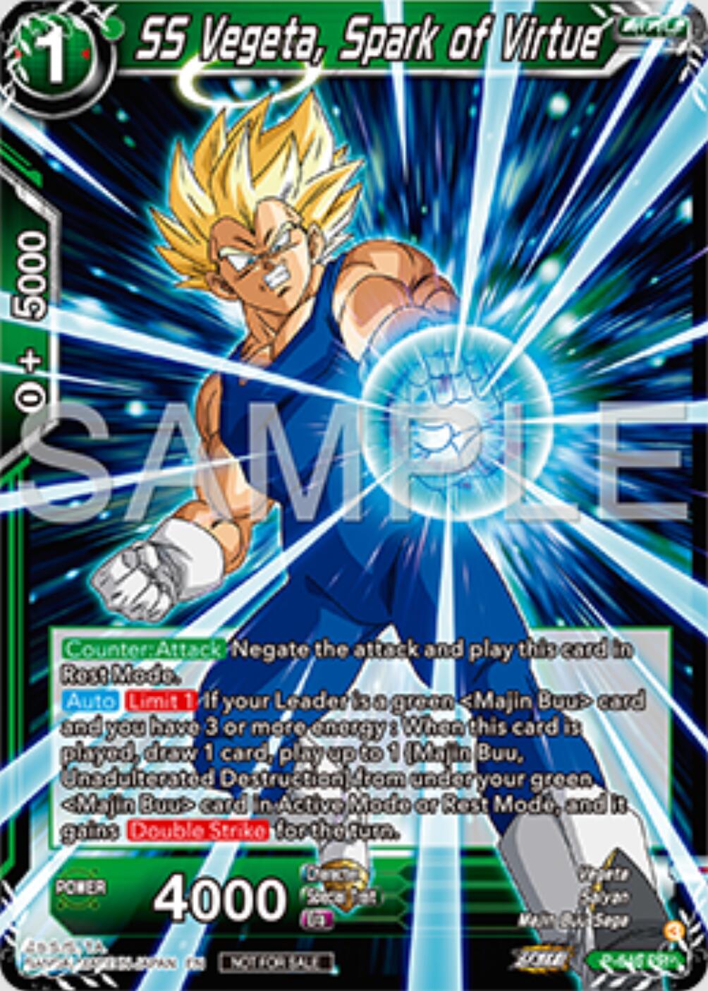 SS Vegeta, Spark of Virtue (P-645) [Tournament Promotion Cards] | Shuffle n Cut Hobbies & Games