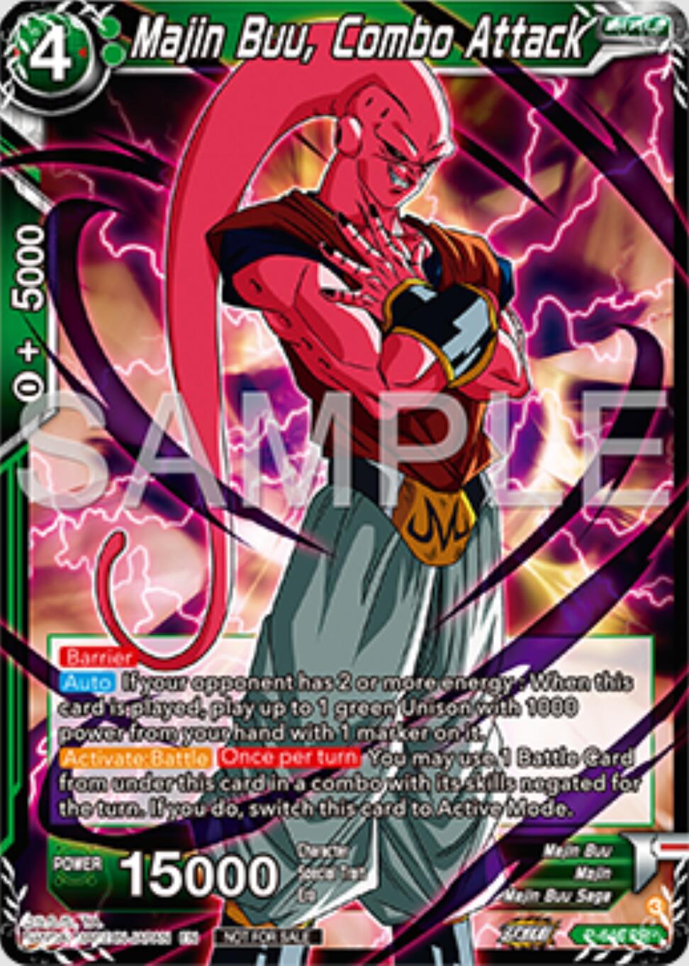 Majin Buu, Combo Attack (P-646) [Tournament Promotion Cards] | Shuffle n Cut Hobbies & Games