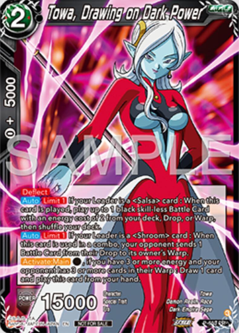 Towa, Drawing on Dark Power (P-653) [Tournament Promotion Cards] | Shuffle n Cut Hobbies & Games