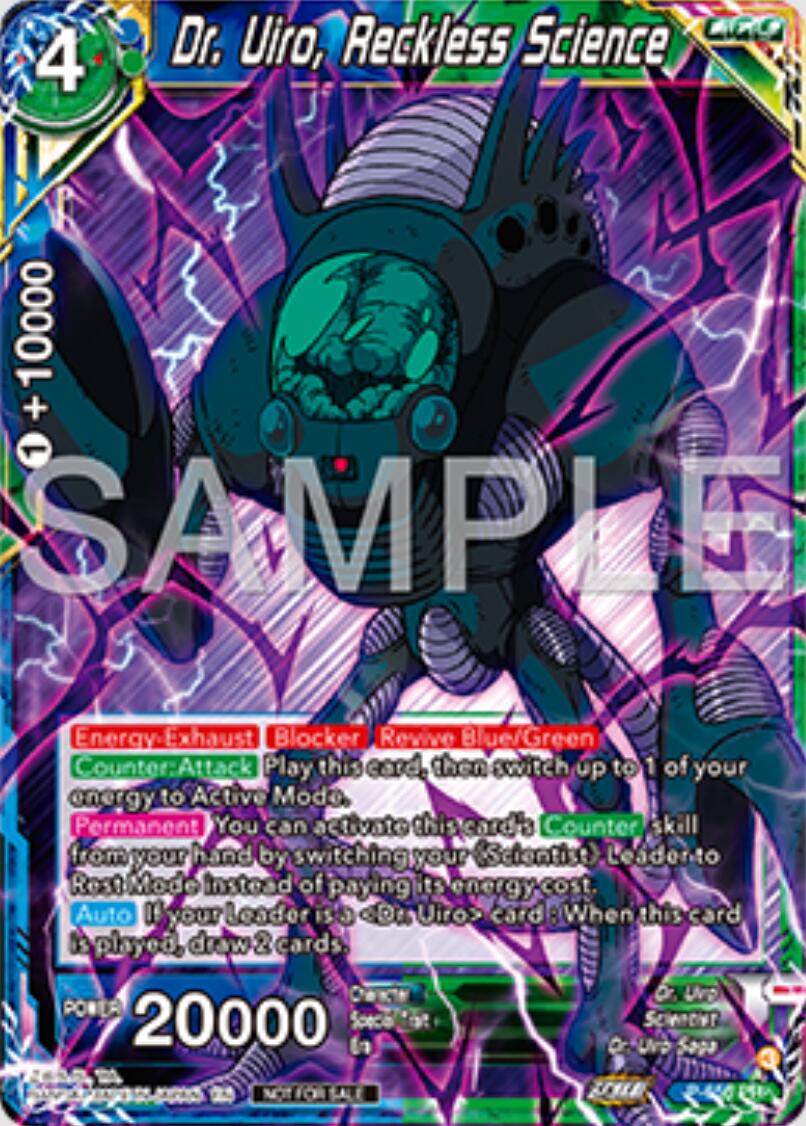 Dr. Uiro, Reckless Science (P-655) [Tournament Promotion Cards] | Shuffle n Cut Hobbies & Games