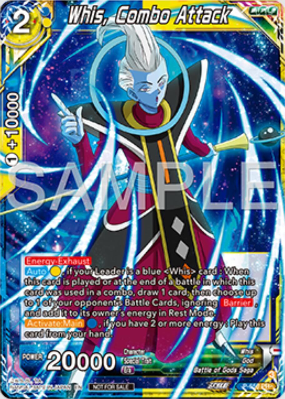 Whis, Combo Attack (P-656) [Tournament Promotion Cards] | Shuffle n Cut Hobbies & Games