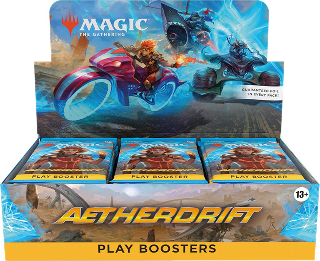 Aetherdrift - Play Booster Display | Shuffle n Cut Hobbies & Games