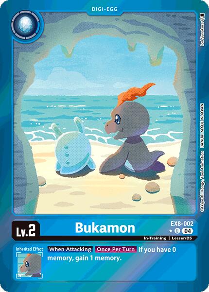 Bukamon [EX8-002] (Limited Foil) [Chain of Liberation] | Shuffle n Cut Hobbies & Games