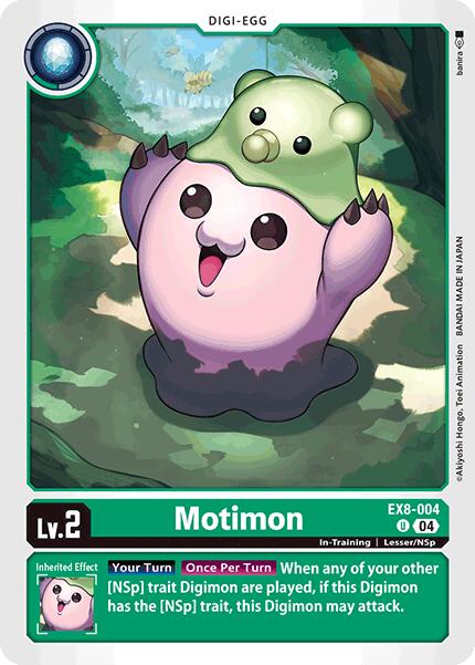 Motimon [EX8-004] [Chain of Liberation] | Shuffle n Cut Hobbies & Games