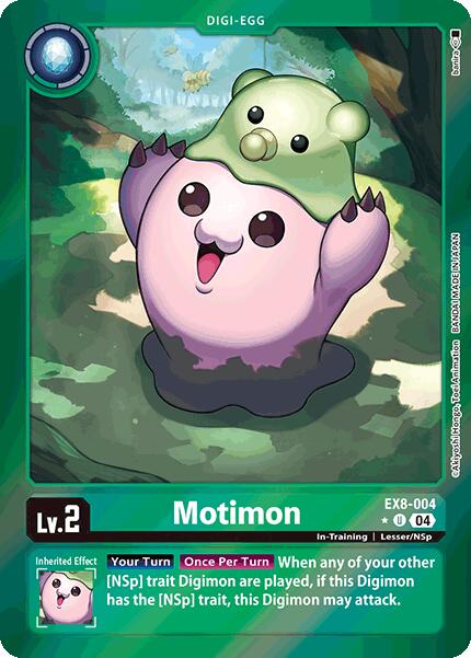 Motimon [EX8-004] (Limited Foil) [Chain of Liberation] | Shuffle n Cut Hobbies & Games