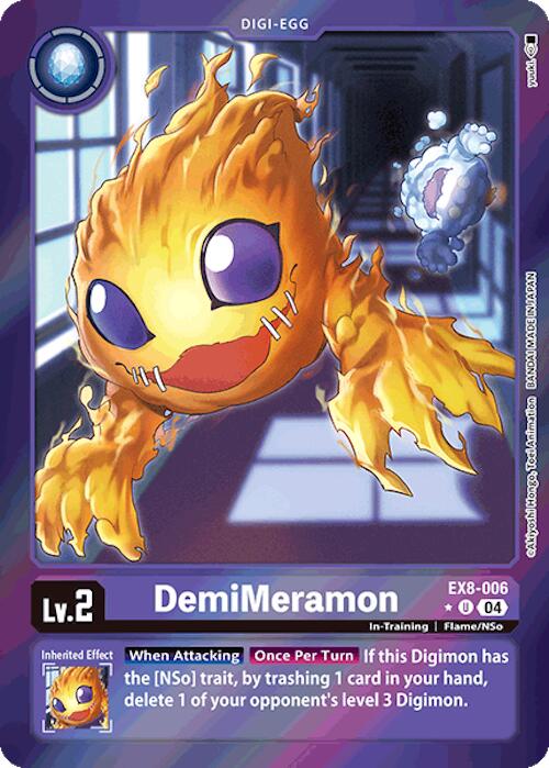 DemiMeramon [EX8-006] (Limited Foil) [Chain of Liberation] | Shuffle n Cut Hobbies & Games