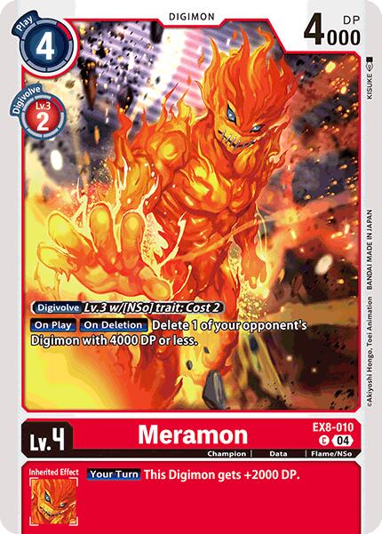 Meramon [EX8-010] [Chain of Liberation] | Shuffle n Cut Hobbies & Games