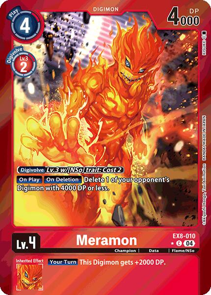 Meramon [EX8-010] (Limited Foil) [Chain of Liberation] | Shuffle n Cut Hobbies & Games