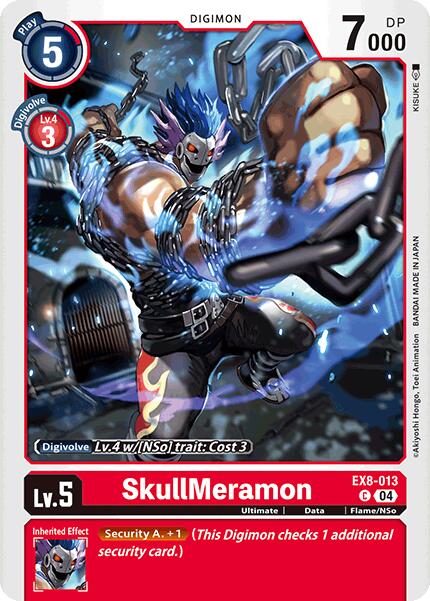 SkullMeramon [EX8-013] [Chain of Liberation] | Shuffle n Cut Hobbies & Games