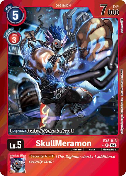 SkullMeramon [EX8-013] (Limited Foil) [Chain of Liberation] | Shuffle n Cut Hobbies & Games