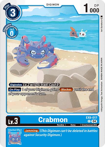 Crabmon [EX8-017] [Chain of Liberation] | Shuffle n Cut Hobbies & Games