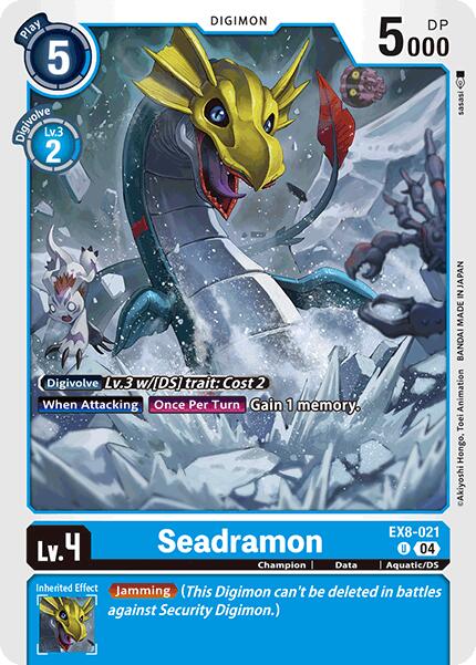 Seadramon [EX8-021] [Chain of Liberation] | Shuffle n Cut Hobbies & Games