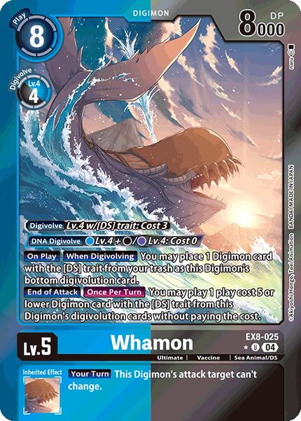 Whamon [EX8-025] (Limited Foil) [Chain of Liberation] | Shuffle n Cut Hobbies & Games